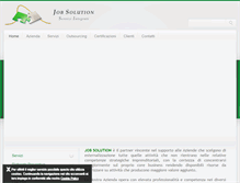 Tablet Screenshot of jobsolution.biz
